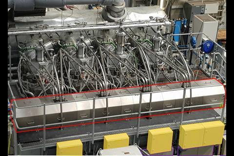 WinGD’s fuel flexible injector installation on RTX-6 Test Engine